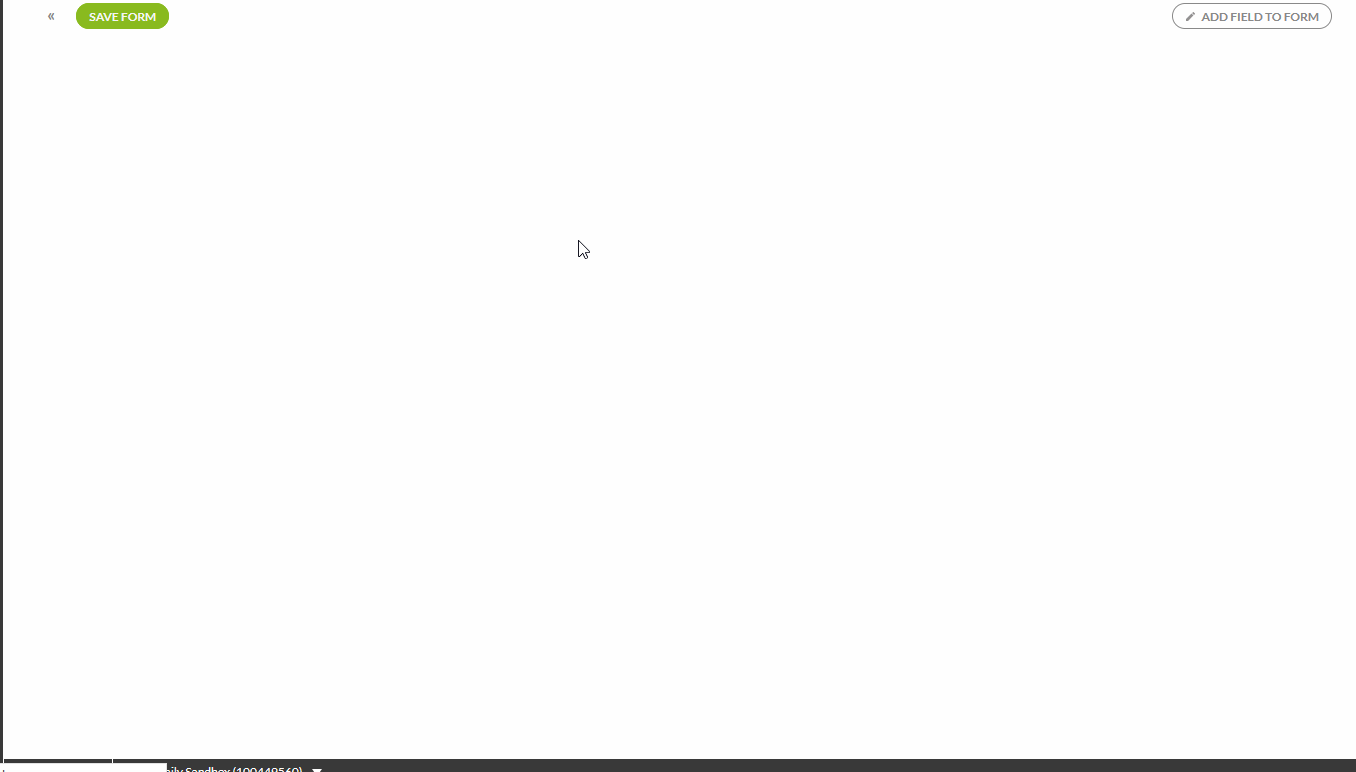 add product widget to form