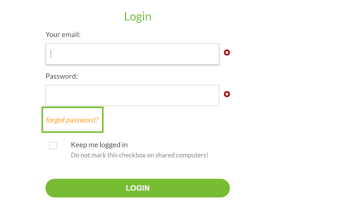 reset regpack password